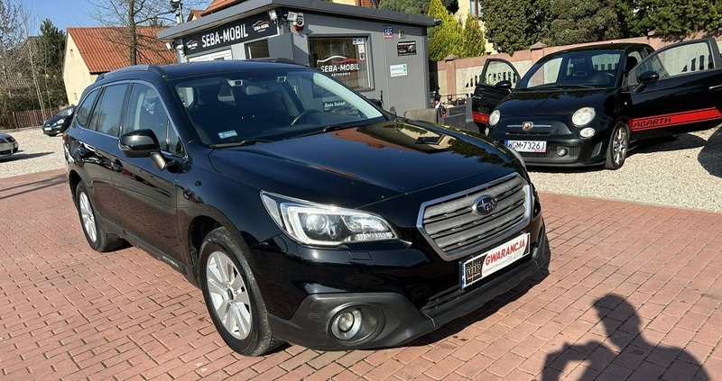 Subaru Outback cena 57800 przebieg: 204000, rok produkcji 2016 z Jarosław małe 211